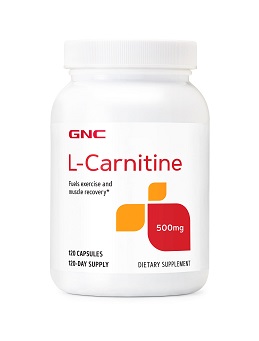 GNC 左旋肉碱/左卡尼丁 L-Carnitine 500mg 120顆